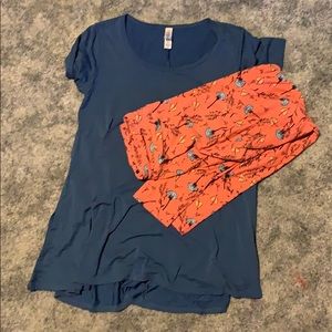 Lula roe legging outfit